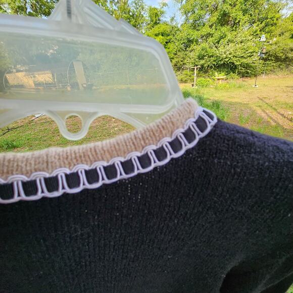 VTG ST JOHN WOMENS SET SANTANA KNIT SWEATER & PANTS SZ 8 CLASSIC READ! - Picture 6 of 13